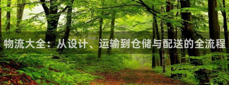 多多28注册网页版：物流大全：从设计